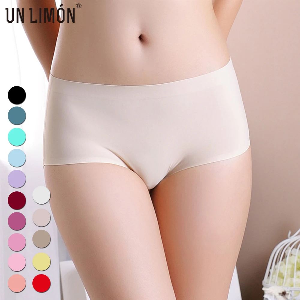 Трусики женские бесшовные со средней талией|seamless panties|comfort pantiesunderware women |