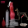 FAAK Animals Dildo Super Long Large Penis Squirting Dildo Sex Toys Masturbation Ejaculate Penis Anal Massage Toys for Adults 18+ 1