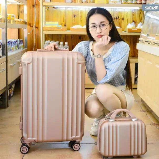 Women Travel Luggage suitcase Set travel Trolley suitcase Rolling Bags On Wheels Women Wheeled bags Rolling Luggage Suitcase