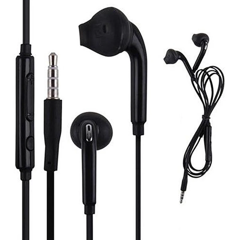 In-ear Earbuds Wired Earphones 3.5mm Super Bass Headset with Mic For Samsung Galaxy S6 for PC tablet laptop gaming Headphone