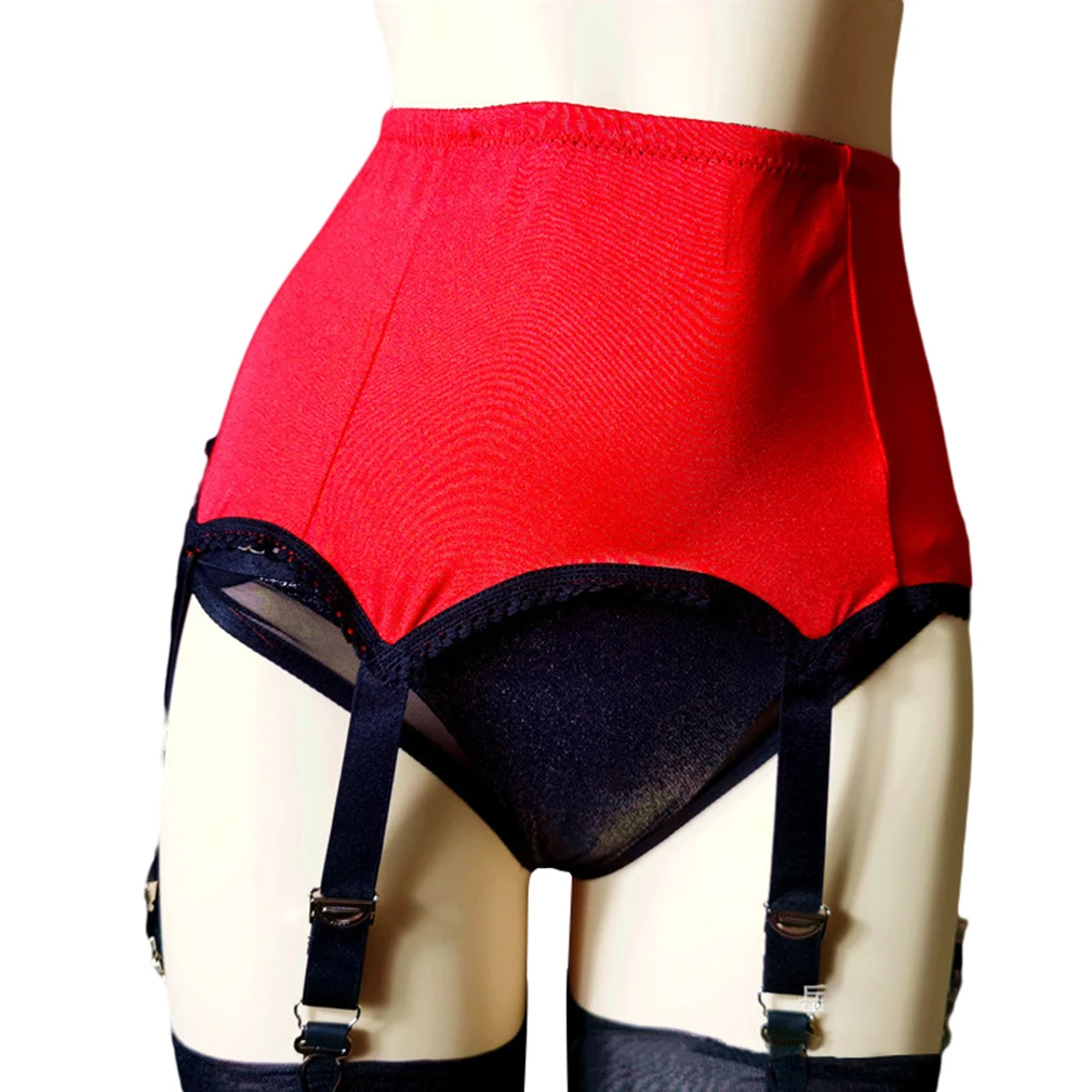 Женские ремни для чулок с высокой талией и 6 ремнями