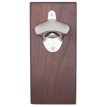 

ABSS-1Pcs Creative Retro Wall-Mounted Bar Beer Glass Bottle Opener Home Decoration Pendant Magnetic Bottle Opener For Refrigerat