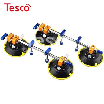 

2pcs/lot Seamless Stone Seam Setter Manual Rubber Vacuum leveling Setter for joint with 4.5" Suction Cups