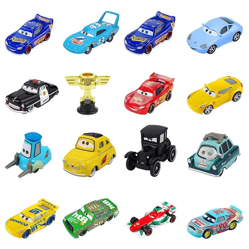 Disney Pixar Cars 3 2 Lightning McQueen Jackson Storm Cruz модель автомобиля металлические игрушки