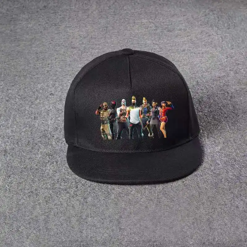 

Hot Sales Fox Cosplay Hat Game Battle Royale Hat Baseball Cap Summer Sunshade Hat Cosplay Costume Accessories Black Color