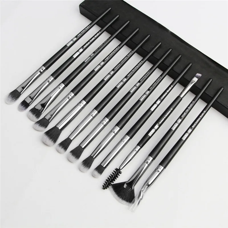 12PCS Luxury Makeup Brushes Set Professional Make up Brush Blusher Eyeshadow Blending Eyeliner Eyebrow Brush For Makeup Tool