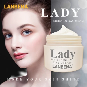 

LANBENA Whitening Face Cream Hydrolyzed Pearl Anti Wrinkle 3PCS+Whitening Eye Cream Nourishing Face Care Buy 3 Get 1 Gift