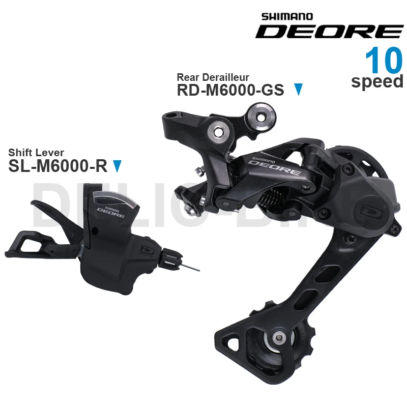 SHIMANO DEORE M6000 10 Speed groupset Shifter SL-M6000-R Rear