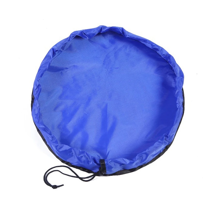 Portable Kids Toy Storage Bag and Play Mat Toys Organizer Drawstring Pouch Fashion Practical Storage Bags