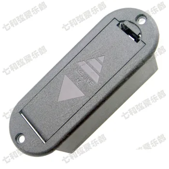 

100Pcs Black 9V Battery Boxs/Holder/Case Compartment Cover for Active Guitar&Bass Pickup,DCH-CX-10