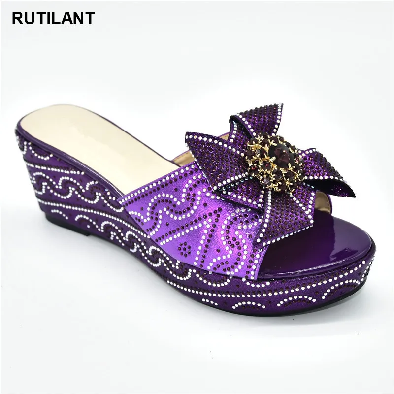 New Arrival African Special Materials High Heels 7.5 CM Women Sandals Elegant Nigerian Pumps Shoe for Party Quality | Обувь