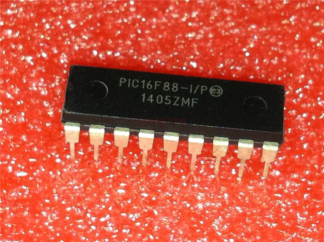 1pcs/lot PIC16F88-I/P PIC16F88 16F88-I/P 16F88 DIP-18 In Stock