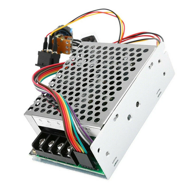 DC10-55V 100A 5000 Вт Реверсивный двигатель постоянного тока регулятор скорости PWM контроль мягкого запуска