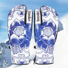 1 пара сохраняющие тепло альпинистские эластичные походные лыжные перчатки противоскользящие велосипедные водонепроницаемые походные зимние спортивные ветрозащитные