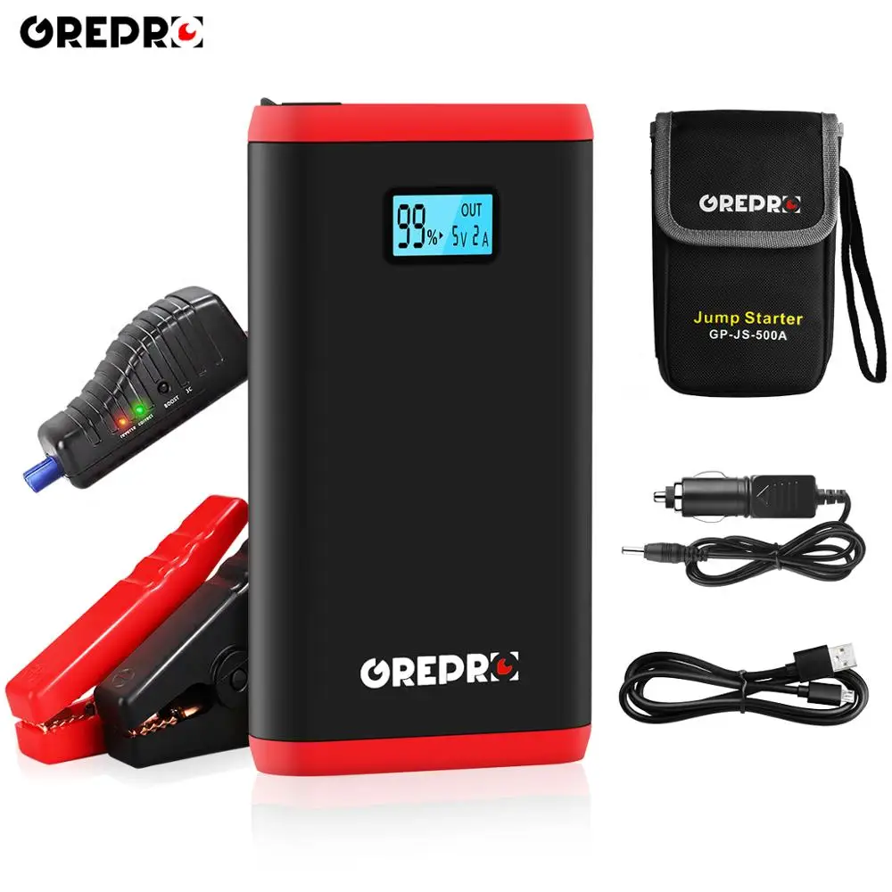 

Car Jump Starter 12V Car buster Battery Auto Booster Vehicle Emergency Start Battery Car Starter starting device Power Bank
