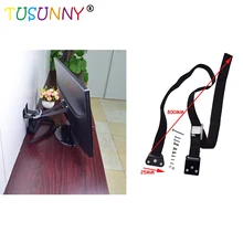 TUSUNNY 2 шт./партия Детская безопасность металлический телевизионный мебельный ремень металлическая пряжка нагрузка связывает веревку TW& мебель анти-наконечник безопасности Staps