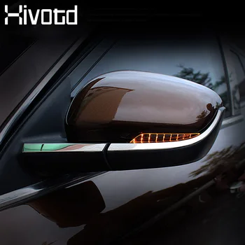 

Hivotd For Geely Atlas Emgrand NL-3 Proton X70 Car Rear view mirror rubbing strip external Protective trim Accessories 2018 2019