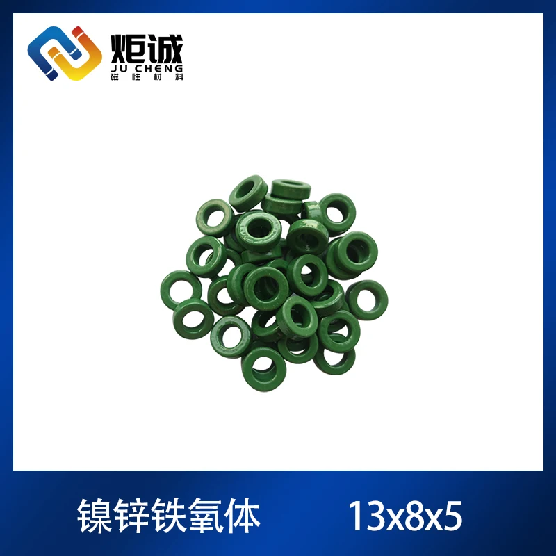 

Ni-Zn Magnetic Ring 13x8x5 High Frequency Filter Anti-interference Coil