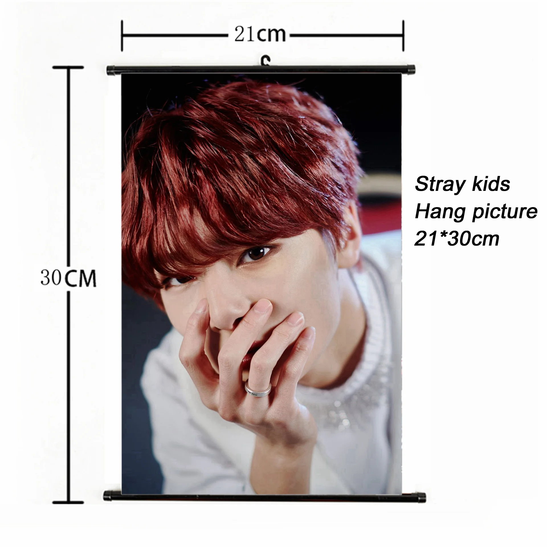 Модный Kpop Stray Kids have picture 21*30 см плакат stray kids MIROH альбом Фотокарта для фанатов Коллекция корейский Канцелярский набор - Цвет: Stray Kids 42