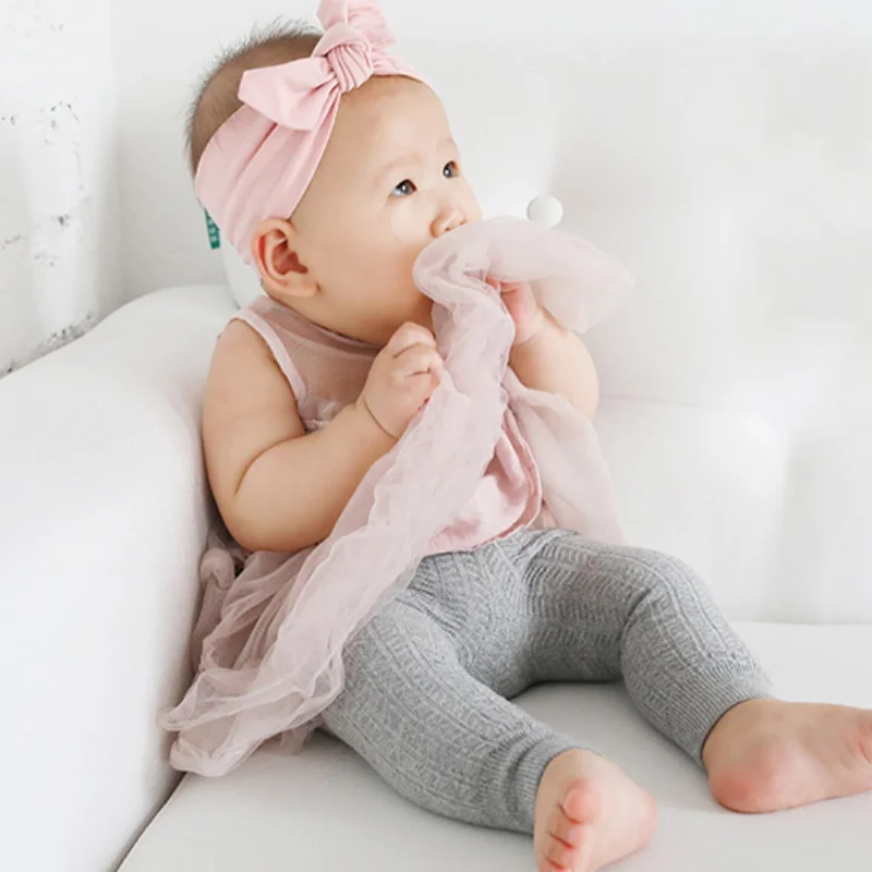 Autumn Cartoon Cute Baby Girl Tights Cotton Knitted Children's Stocking Baby Tights