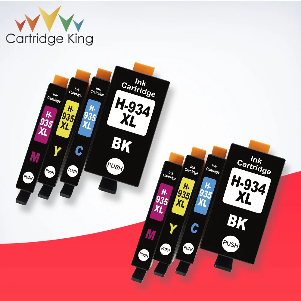 8pk для HP 934XL 935XL чернильный картридж 934 935 hp Officejet Pro 6812 6830 6815 6835 6230 6820 принтер |