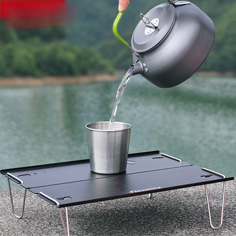 

Outdoor Aluminum Alloy Convenient Folding Table Outdoor Camping Small Table Mini Dining Table Tea Table Camping Gear