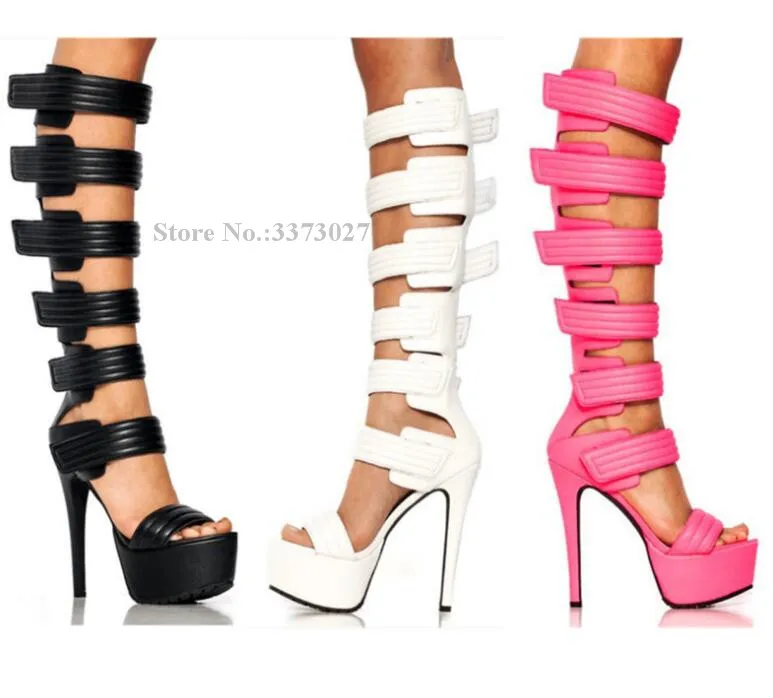 long sandal boots