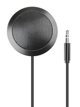

Microphone With 3.5mm Jack Portable High Sensitivity Mic For Computers Laptops Conference Meeting Gaming Microfone Condensador