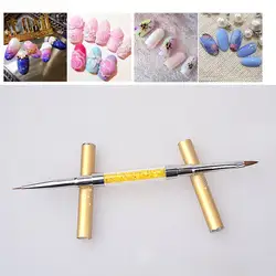 Двухсторонняя цветная лампа для рисования терапевтическая ручка для ногтей ручка для творчества картина цветок ручка для очистки