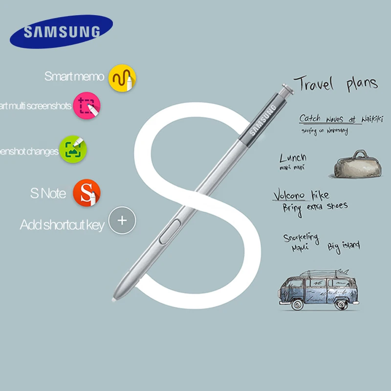 Для samsung Galaxy Note5 S ручка Caneta активный стилус Примечание 5 N920 N920I N920G N920T N920A сенсорный экран Note5 S-Pen