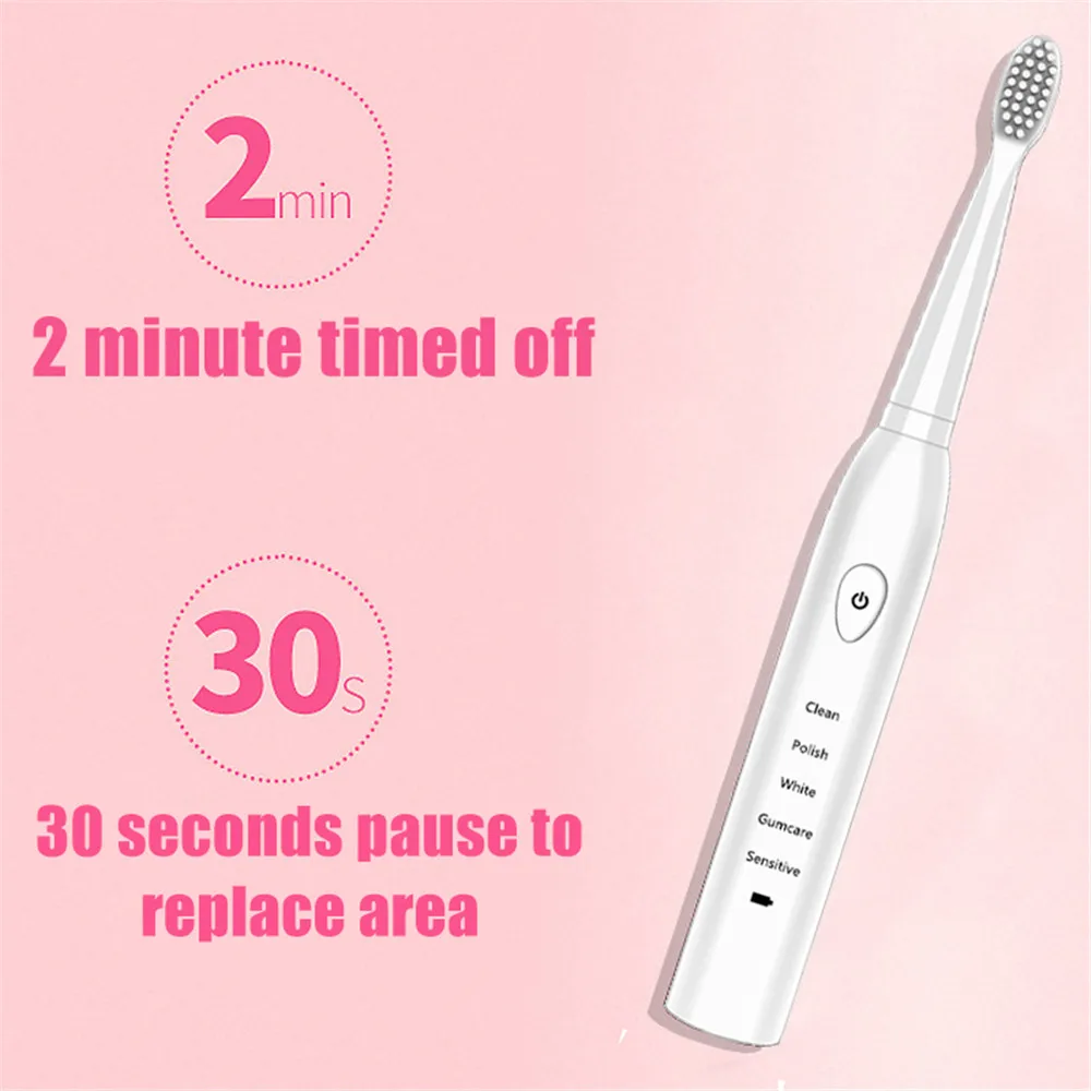 Powerful Electric Rechargeable Toothbrush 41000time min Ultrasonic Washable Electronic Whitening Waterproof Sonic Teeth Brush 1 Powerful Electric Rechargeable Toothbrush 41000time min Ultrasonic Washable Electronic Whitening Waterproof Sonic Teeth Brush 4