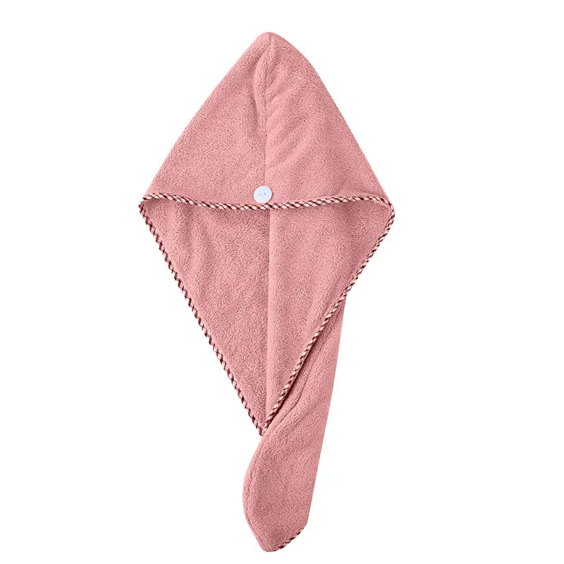 Enhanced version of thick absorbent dry hair cap shower cap hair dryer quick-drying towel Baotou super absorbent cap new#25