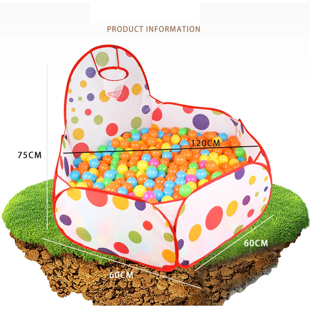 Океан мяч бассейн детский манеж палатка для детей мяч яма с корзиной открытый игрушки для детей Ballenbak