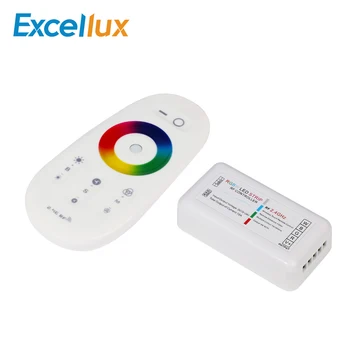 

RF 2.4G RGBW Controller Led Strip RGBW Controller Wireless RF Remote Controller With Remote Wall Holder for LED Strip 5050 light