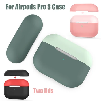 

2 in 1 Case Protective Full Cover For Apple Airpods pro Case Bluetooth Earphone Soft Cover For Airpods 3 Pro Protective Bag Capa