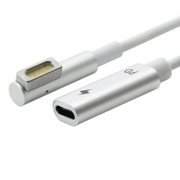 

USB3.1 Type-c USB C female to Macsafe 1 Cable adapter 15cm for Mac Air Pro 15 inch 17 inch Before Year 2012