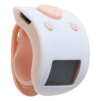 Mini Digital LCD Electronic Finger Ring Hand Tally Counter 9 Digit Prayer Rechargeable Counters