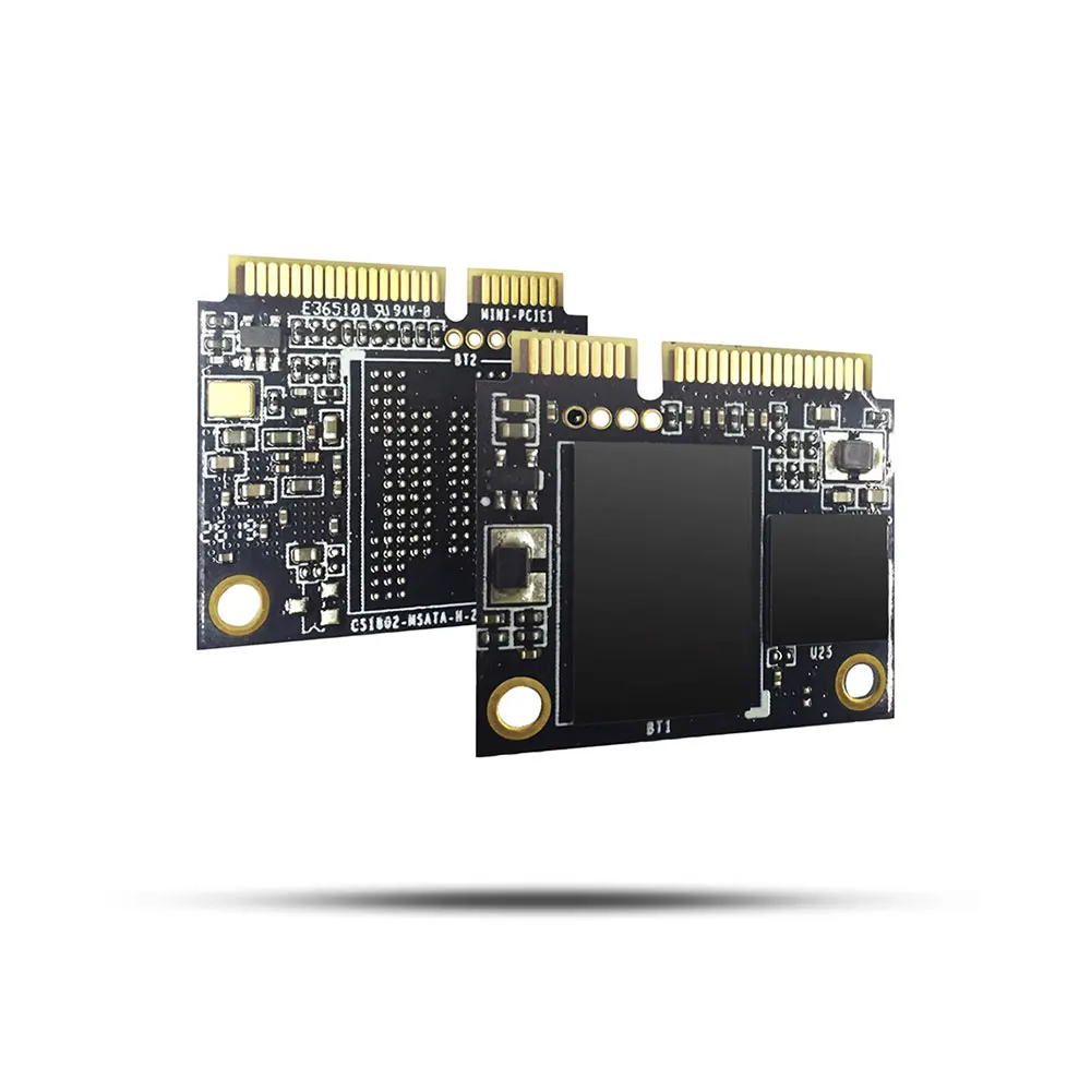  50% OFF Wicgtyp mini pcie Halb mSATA ssd 64GB 128GB 256GB 512GB SATA III 6 GB/S SATA II 25*3 cm Mod
