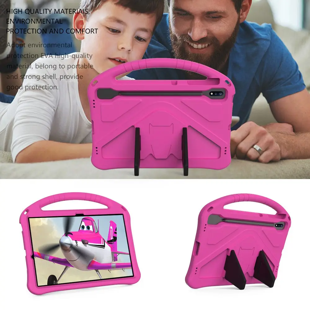 Cover for Samsung Galaxy Tab S7 Plus SM-T970 T975 T976B 12.4" S7 FE SM-T730 T733 T736B S8+ Plus SM-X800/SM-X806