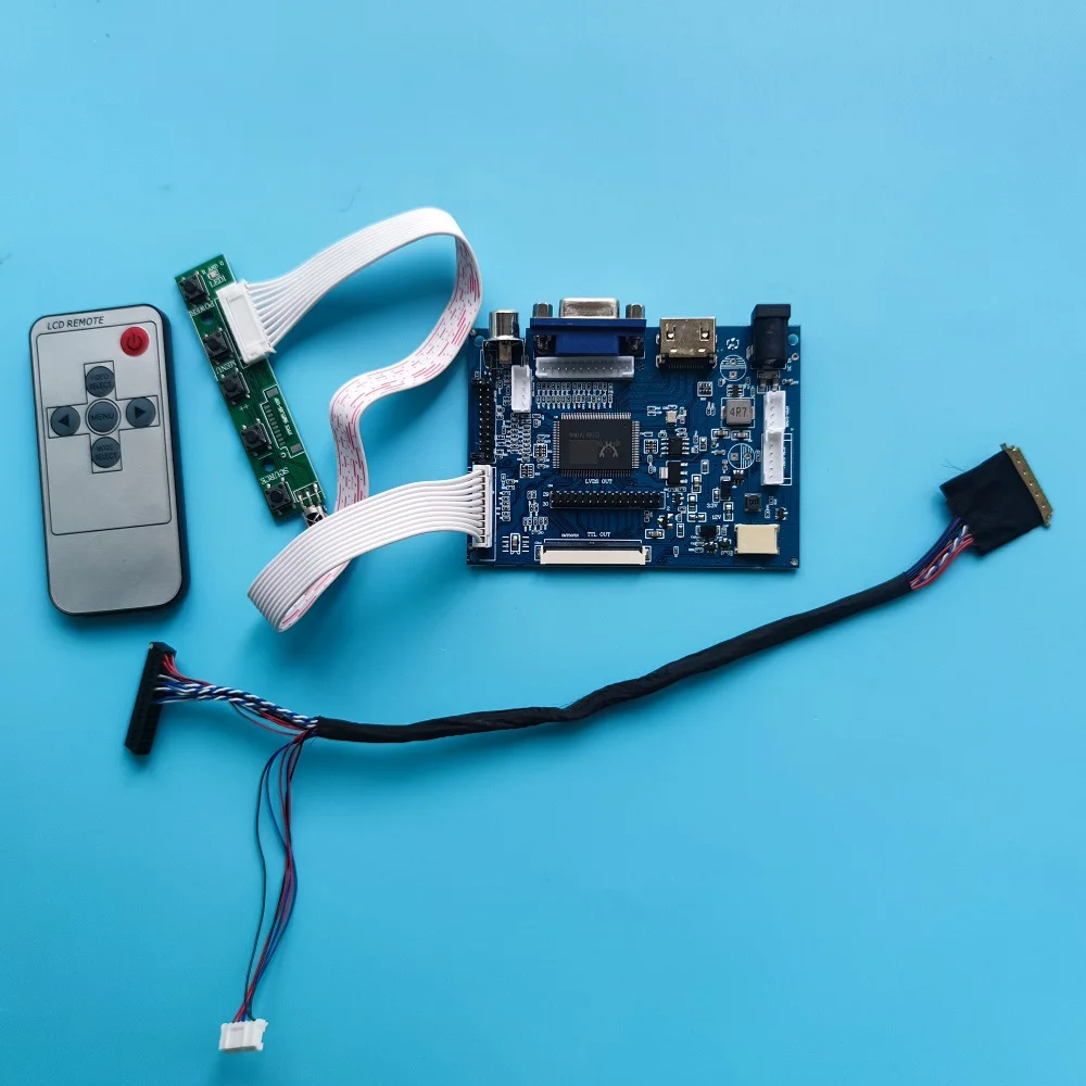 ЖК-экран B156XW02 для 15 6 × 1366 40pin HDMI-совместимый VGA 2AV удаленный экран Светодиодная