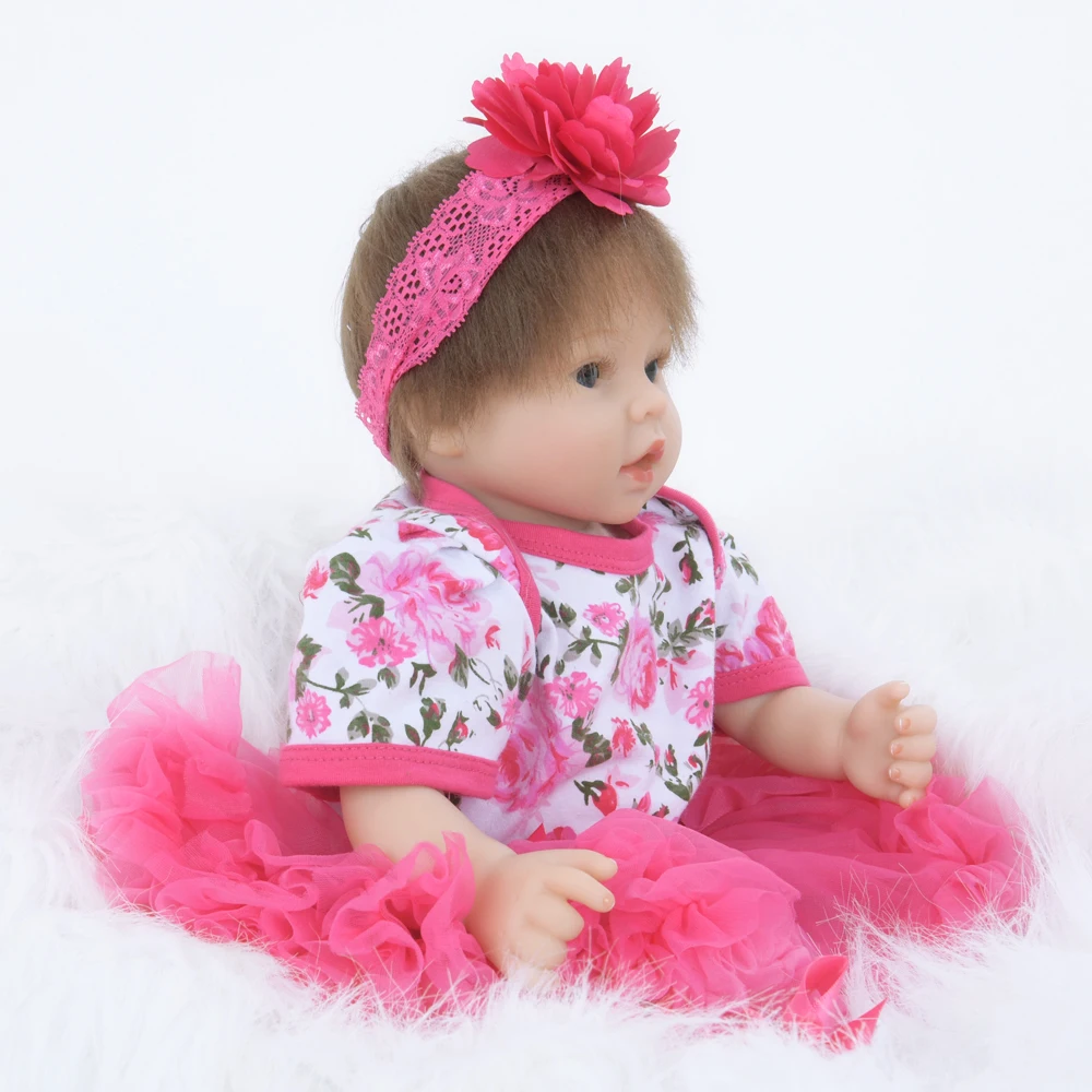 20 &quot50 см Reborn Lifelike мягкая ткань тела Детские куклы Раннее Образование