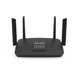 2.4g 5g gigabit porta de alta potência 1200m dupla frequência 5g gigabit roteador wi fi sem fio casa parede através de banda larga de fibra óptica