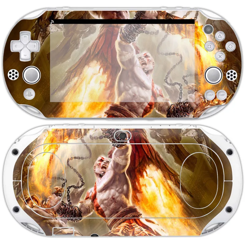 Наклейка God of War s для PS Vita PSV 2000 наклейка видеоигр Виниловая на кожу PlayStation |