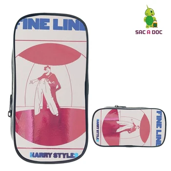 

Fashion Kpop Harry Style Bag Teenage Boys Girls Pencil Box Kids Large School Supplies Stationery Storage Bag Cosmetic Cases
