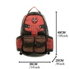 Disney Marvel Captain America Backpack Deadpool Travel Laptop Bag For Students Large Capacity Men's Mountaineering Bag 2