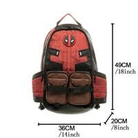 Disney Marvel Captain America Backpack Deadpool Travel Laptop Bag For Students Large Capacity Men's Mountaineering Bag 2
