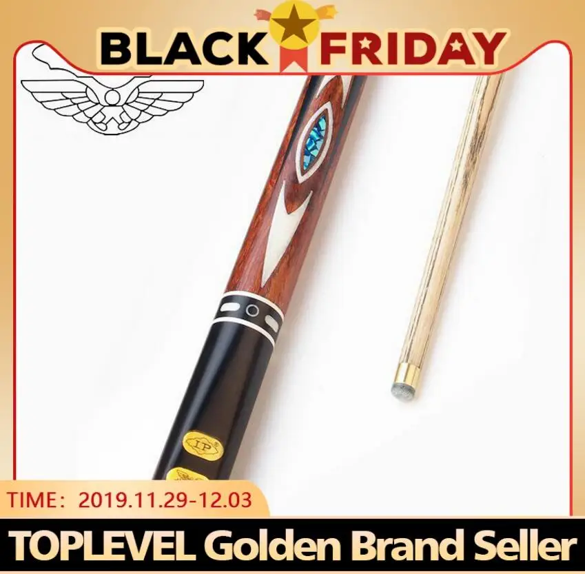 

LP DREAM 3/4 Piece Snooker Cue One Piece Billiard Cue Stick with Case with Extension North American Ash Shaft Snooker 10mm Tip