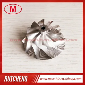 

CT10 43.20/58.00mm 10+0 Blades high performance turbo aluminum 2618/milling/billet compressor wheel