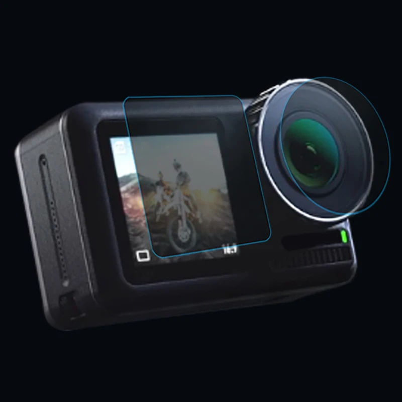 Защитное покрытие из закаленного стекла чехол для Dji Osmo экшн-камеры крышка объектива ЖК-экран Защитная пленка аксессуары