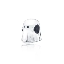 Новое поступление серебряные бусины 925 пробы Boo Призрак Шарм Подходит Pandora Браслеты для женщин DIY ювелирные изделия